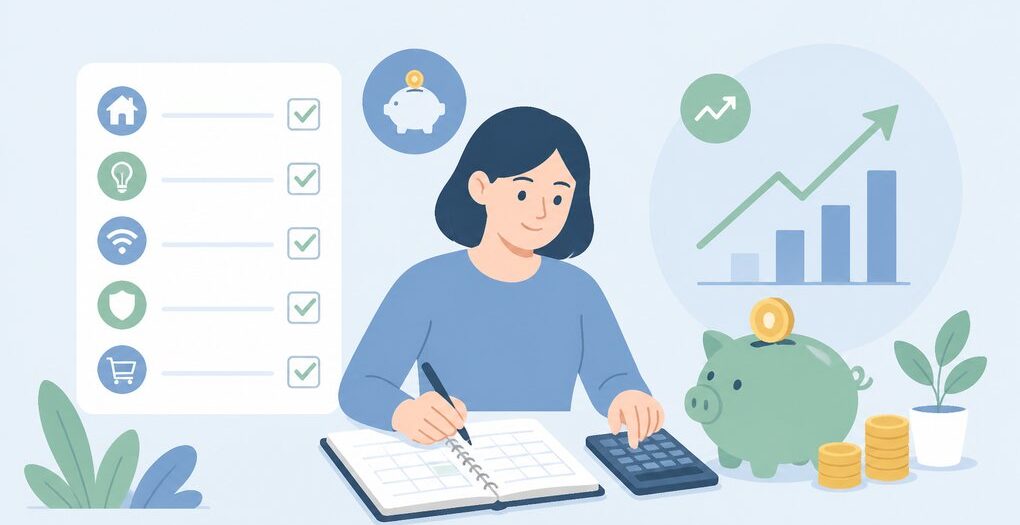 1인 가구 절약 가계부 작성법과 고정지출 줄이는 체크리스트