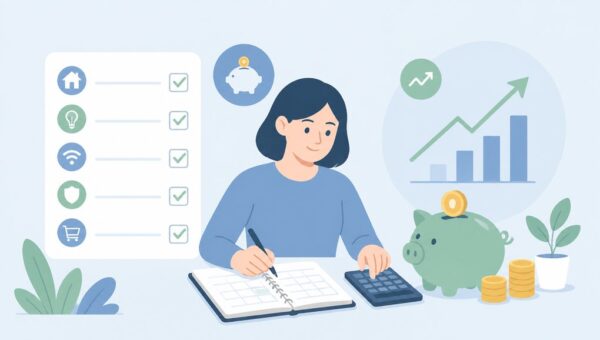 1인 가구 절약 가계부 작성법과 고정지출 줄이는 체크리스트